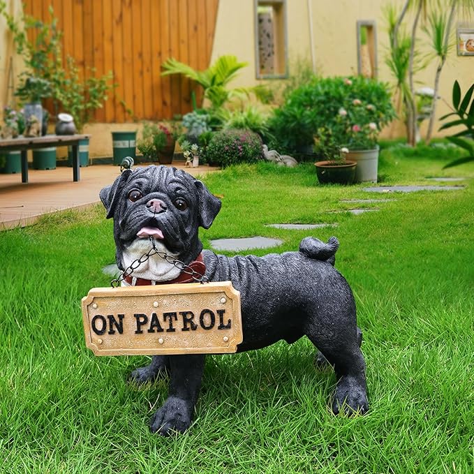 French Bulldog Dog Garden Statue - Image 6