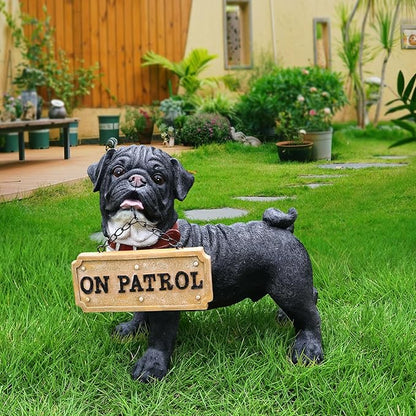 French Bulldog Dog Garden Statue - Image 6