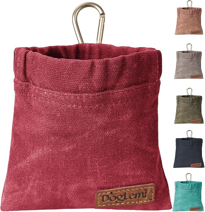 ETIAL Dog Treat Pouch, Portable Puppy Dog Training Treat Bag, Hand Free Dog by WhereSimplicityMeetsLuxuryforYourFurryFriends