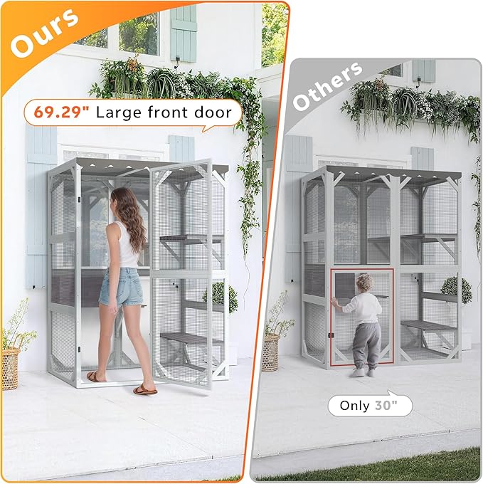 X-Zone Catio Outdoor Cat Enclosure - Image 5