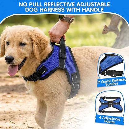 No Pull Reflective Adjustable Dog Harness - Image 2
