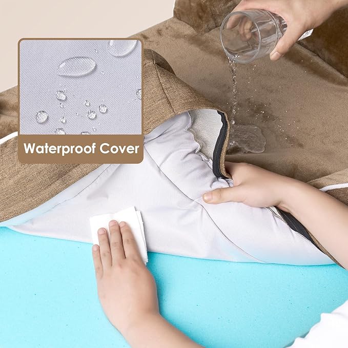EHEYCIGA Orthopedic Dog Beds for Large Dogs, Waterproof Memory Foam Large Pet - Image 3