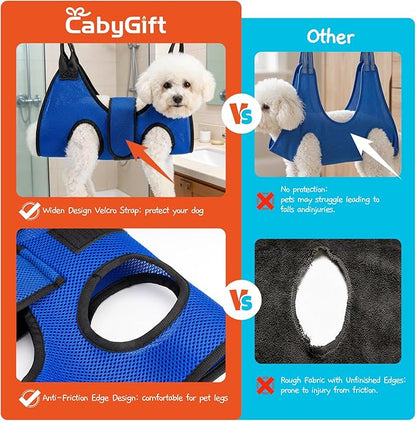 Dog Grooming Hammock Harness, Hanging Sling Restraint - Image 7