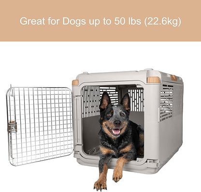 SportPet Designs Collapsible Medium Pet Travel Carrier, Hard-Sided Kennel - Image 4