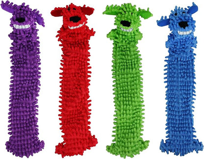 Multipet's 12-Inch Floppy Loofa Light Weight No Stuffing Dog Toys - Image 2