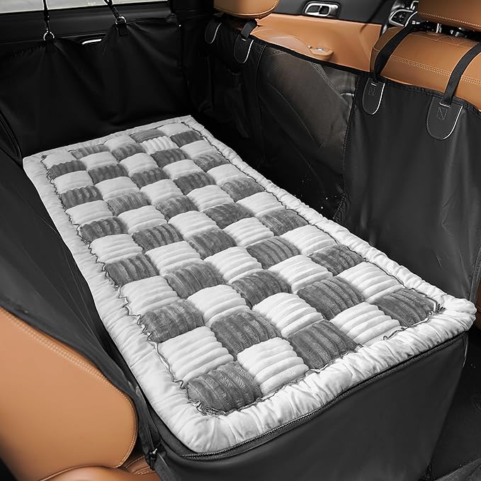 HiPetpy Backseat Dog Bed Mat, Non-Slip Dog Bed by HiPetpy