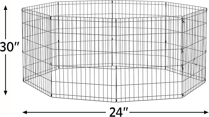 New World by MidWest Homes for Pets 30-Inch Exercise Pen, for Indoor and - Image 3