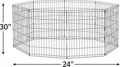 New World by MidWest Homes for Pets 30-Inch Exercise Pen, for Indoor and - Image 3