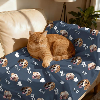Personalized Pet Blanket with Photo & Name – Custom Dog Blankets - Image 6