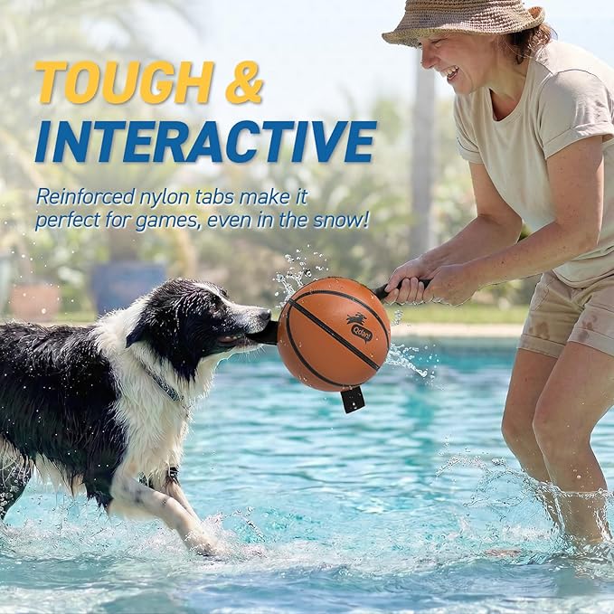 QDAN Dog Ball Basketball Toys, Balls - Image 6