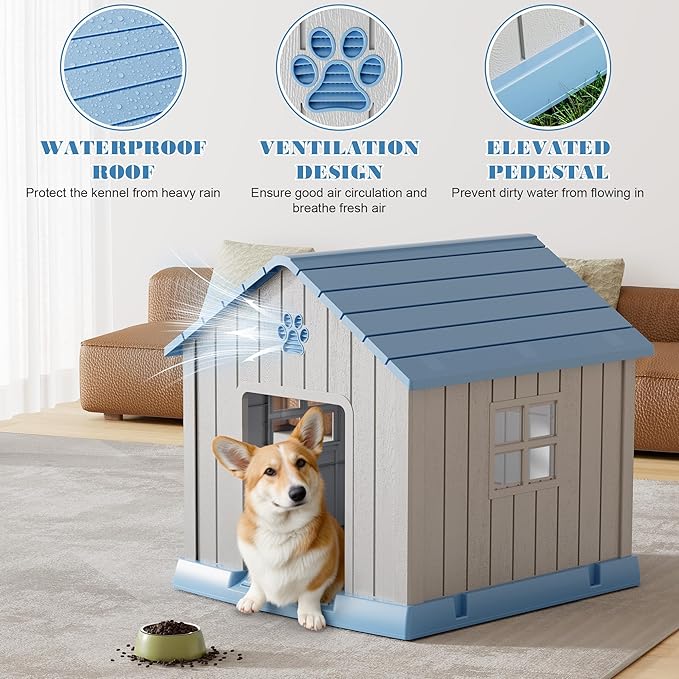 Fancyango Dog House Outdoor Indoor - Image 3