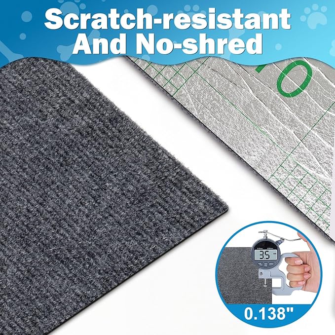 ENONCI 23.6x15.8 Cat Wall Scratcher Mat - Image 4