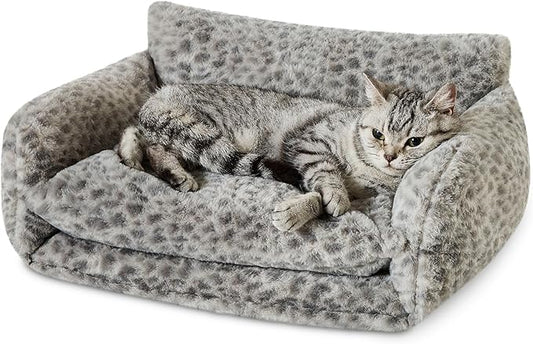 Hollypet Cat Bed Fluffy Plush Multifunctional Double-Layer Machine Washable by Hollypet