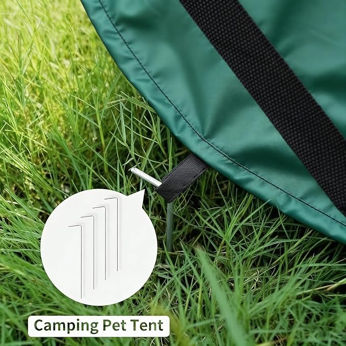 36 Inch Foldable Dog Kennel for Large Dogs, Portable Waterproof Pop-Up Pet Crate - Image 7
