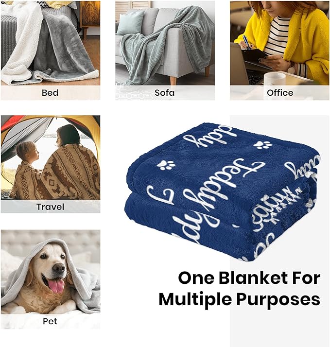 Custom Pet Blanket for Dog, Personalized Pet Blanket - Image 5