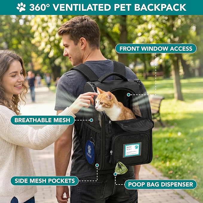 PetAmi Expandable Dog Backpack Carrier - Image 5