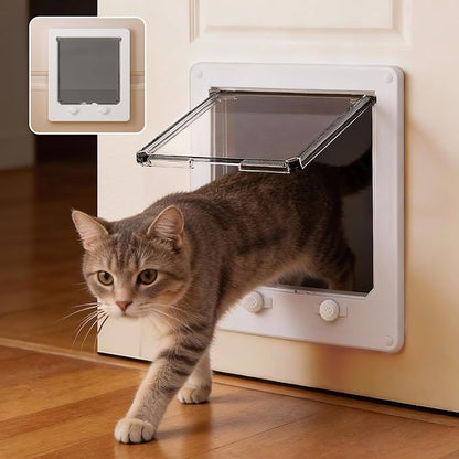LIBBEPET Cat Door Interior Door, Indoor Cat Doors, Large Pet Doors by LIBBEPET