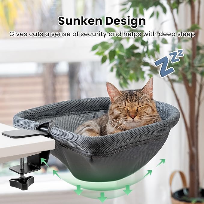 JUNSPOW Cat Desk Bed - Image 3