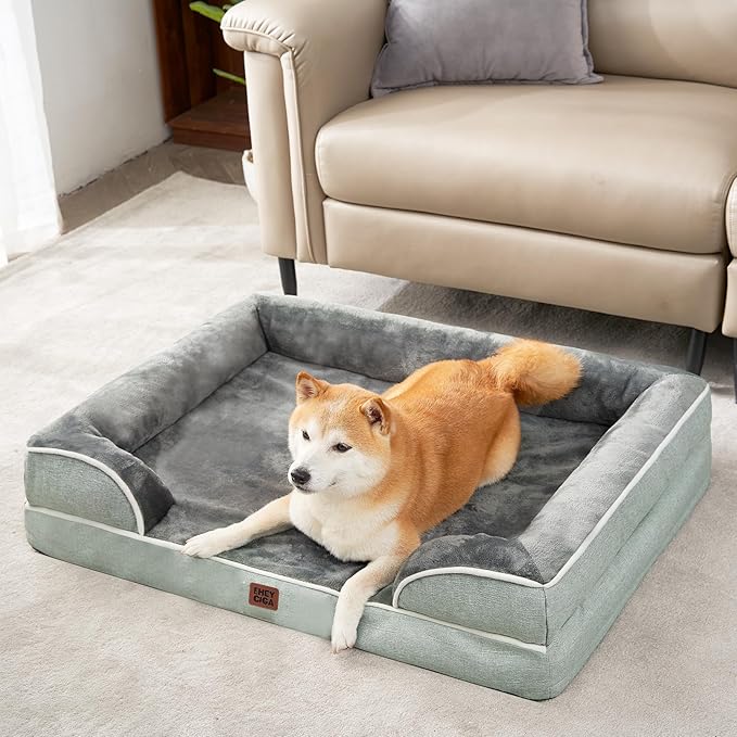 EHEYCIGA Orthopedic Dog Beds for Large Dogs, Waterproof Memory Foam Large Pet - Image 9