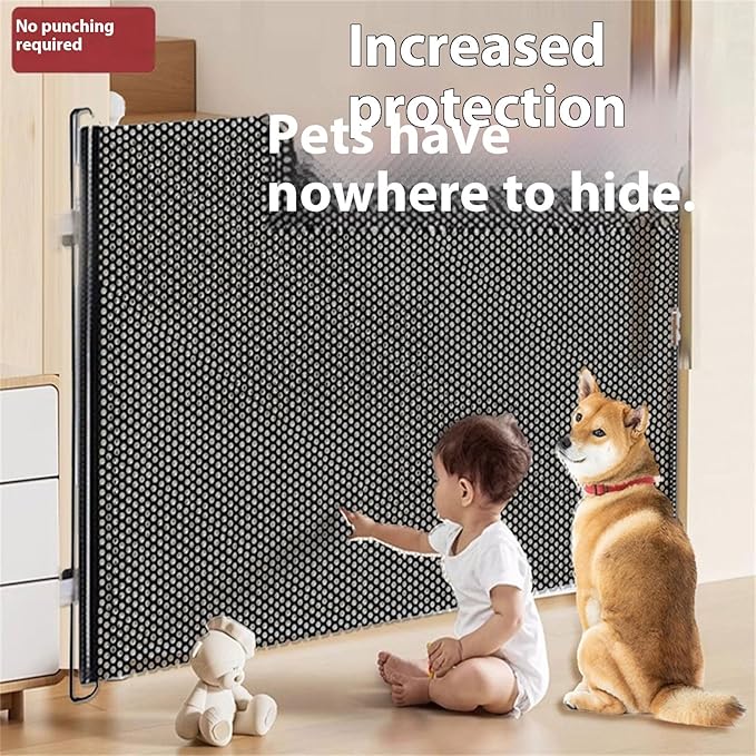 Adjustable Not Drill Pet Gate for Dog Cats Expandable Indoor Outdoor Barrier - Image 6