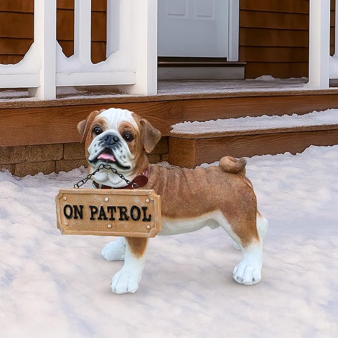 Pug Dog Garden Statue - Image 8