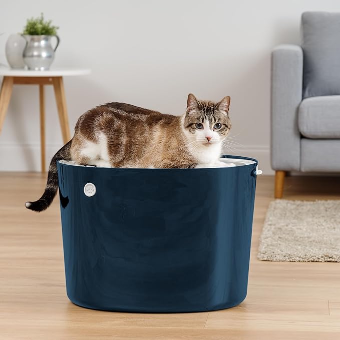 IRIS USA Cat Litter Box Large Top Entry - Image 8