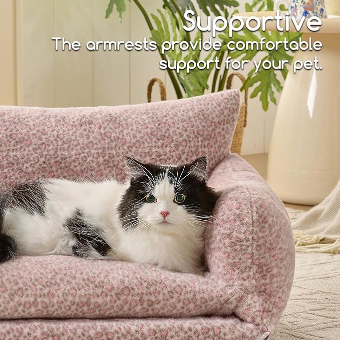 Hollypet Cat Bed Fluffy Plush Multifunctional Double-Layer Machine Washable - Image 4