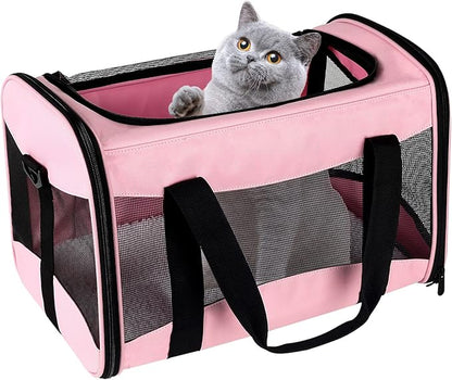 top tasta cat Carrier Large Dog Cat Carriers Puppies up to 30Lbs, Big Dog - Image 7
