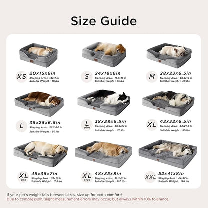 Bedsure L Plus Orthopedic Dog Bed - Image 7