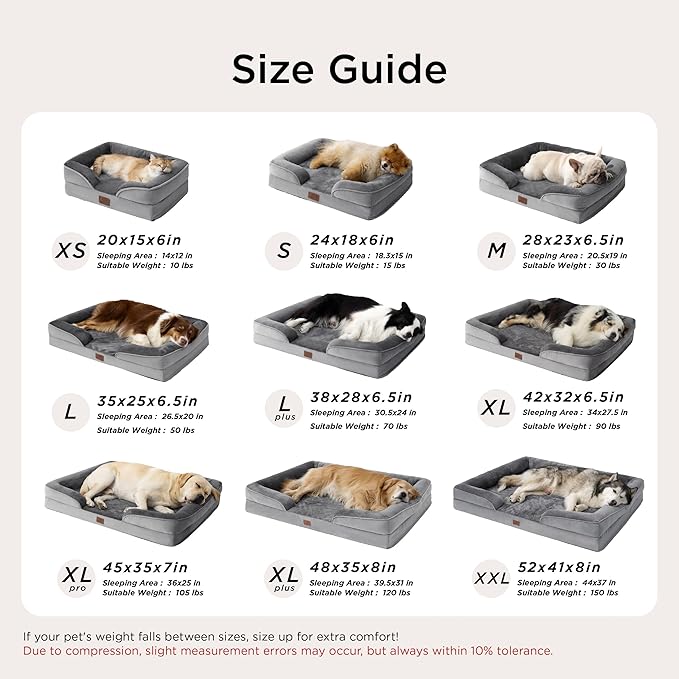 Bedsure XL Plus Orthopedic Dog Bed - Image 7