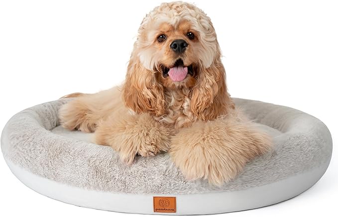 Round Donut Dog Bed – Luxury Orthopedic Dog Beds by Unknown