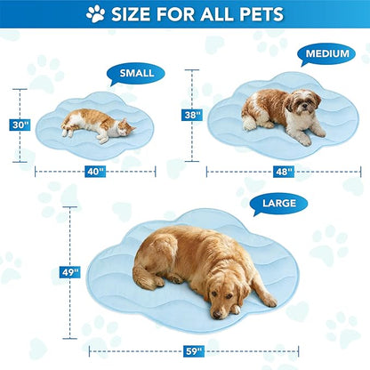 PetAmi Dog Cooling Mat, Cloud Shape, Pet Pad - Image 7
