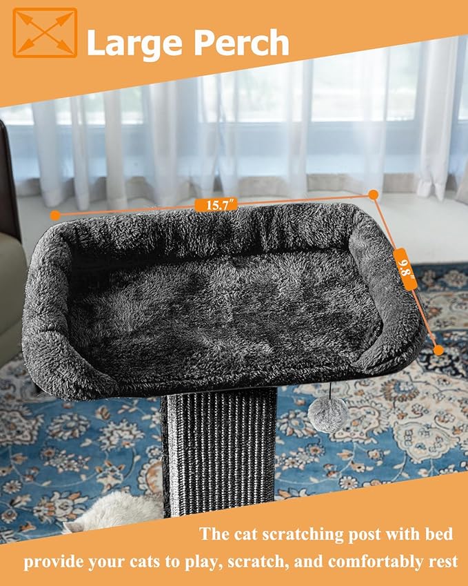 Karolpar 32" Cat Scratching Post - Image 4