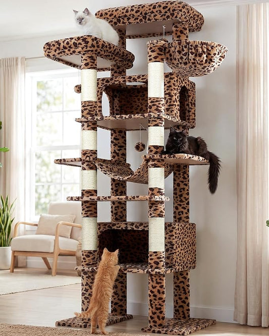 Globlazer XXL Giant Cat Tree, 83 Inch Heavy Duty Tall Cat Tower by Globlazer