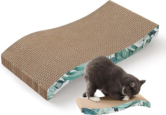 Reversible Wave Cat Scratcher for Indoor Cats by %E7%8C%AB%E5%A3%B1