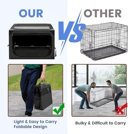 Dog Crate, Portable and Foldable Design of Dog Cage, Dog Kennel - Image 4