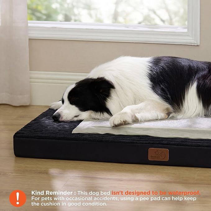 Bedsure ComfyFleece XL Dog Bed for Crate - Image 2