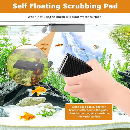 hygger Magnetic Fish Tank Cleaner, Aquarium Glass Cleaner - Image 4