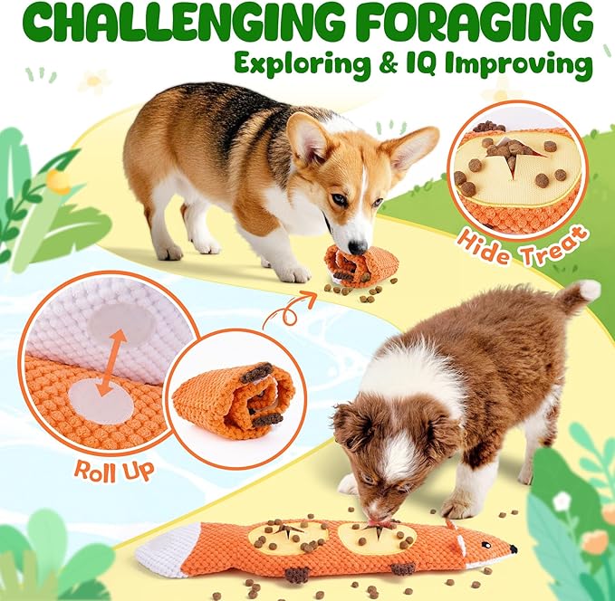 XIUGOAL Dog Toys for Aggressive Chewers, 2 Pack No Stuffing Dog Toys for - Image 3