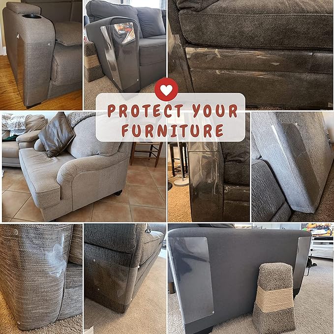 FixZilla Anti Cat Scratch Furniture Protector, Easy-to-Apply Scratching - Image 7