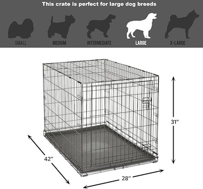 Midwest Homes for Pets 42-Inch New World Crate for Large Breeds, 71-90 lbs - Image 7