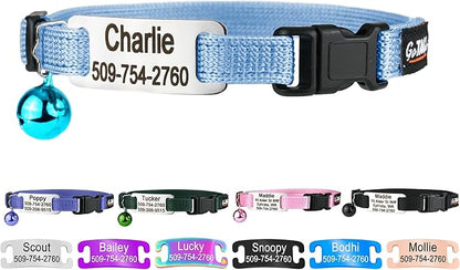 GoTags Personalized Cat Collars by GoTags