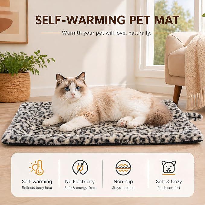 Self Warming Cat Pad for Cats and Small Dogs, Non Electric Thermal Pet Mat - Image 4