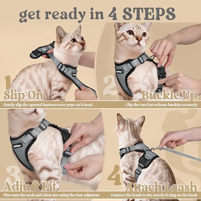 rabbitgoo Cat Harness and Leash - Image 8