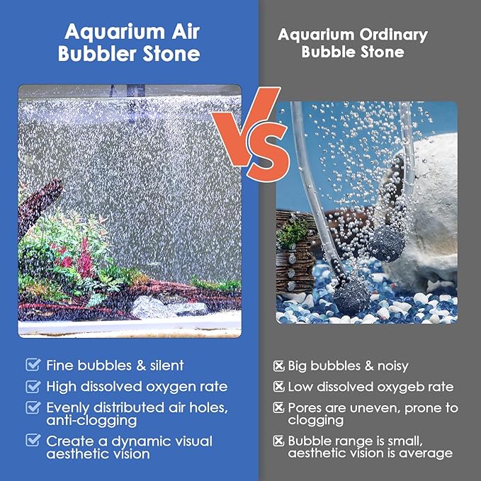 hygger Aquarium Bubble Strip, Nano Air Bubble Curtain Wall Aquarium, Quiet High - Image 3