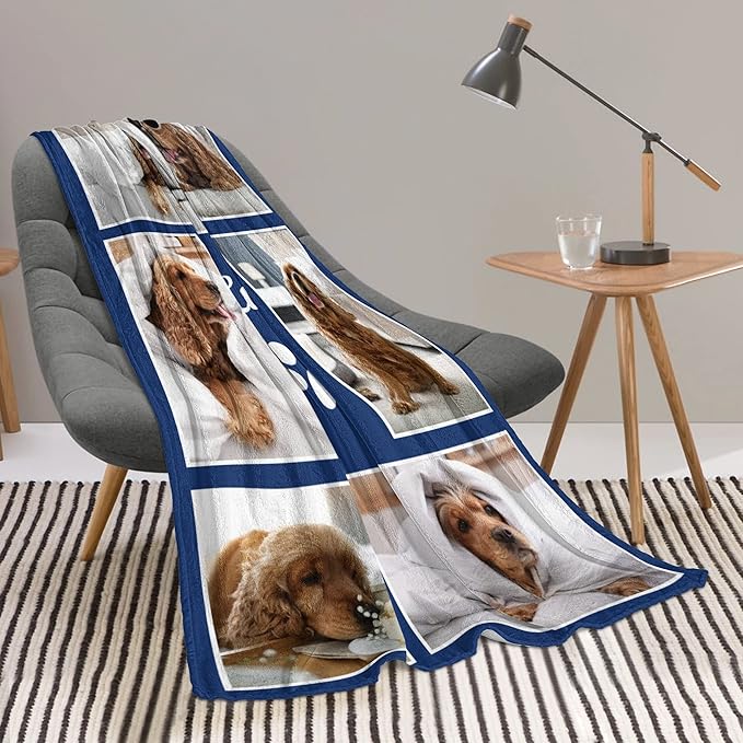Personalized Pets Blanket with Photos, Custom Blanket - Image 4