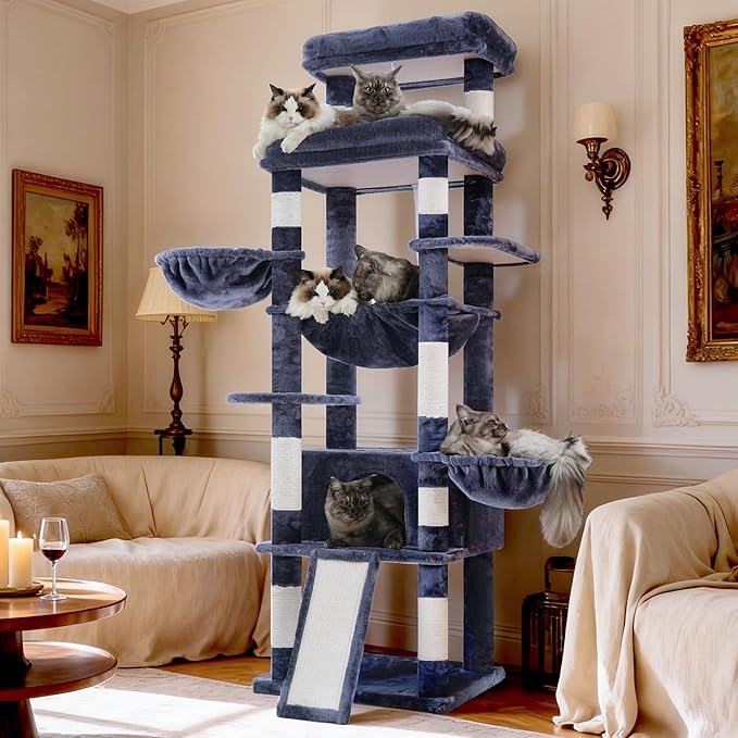 Hey-brother Cat Tree Tower, Scratching Posts - Image 9