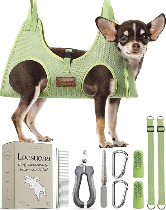 Dog Grooming Hammock – for Dogs Cat Grooming Hammock, Dog Sling for Nail by Unknown