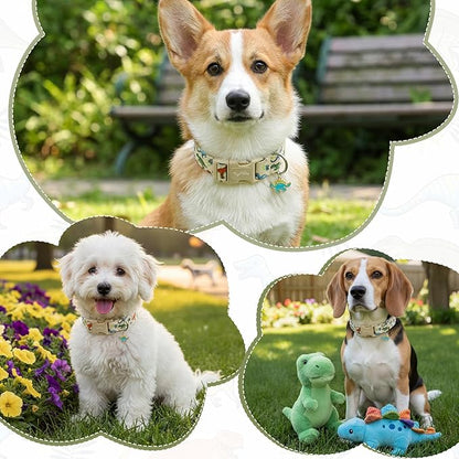 Dinosaur Dog Collar, Cute Boy Dog Collars - Image 6