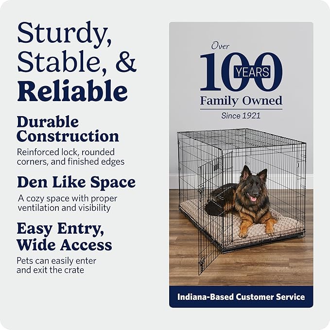 MidWest Homes for Pets 48-Inch iCrate for Extra-Large Breeds, 90-110 lbs - Image 5
